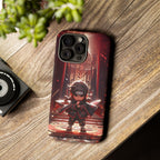 Chibi Itachi Tough Phone Case – Anime Protective Case for iPhone & Samsung, UV Resistant, Durable & Stylish