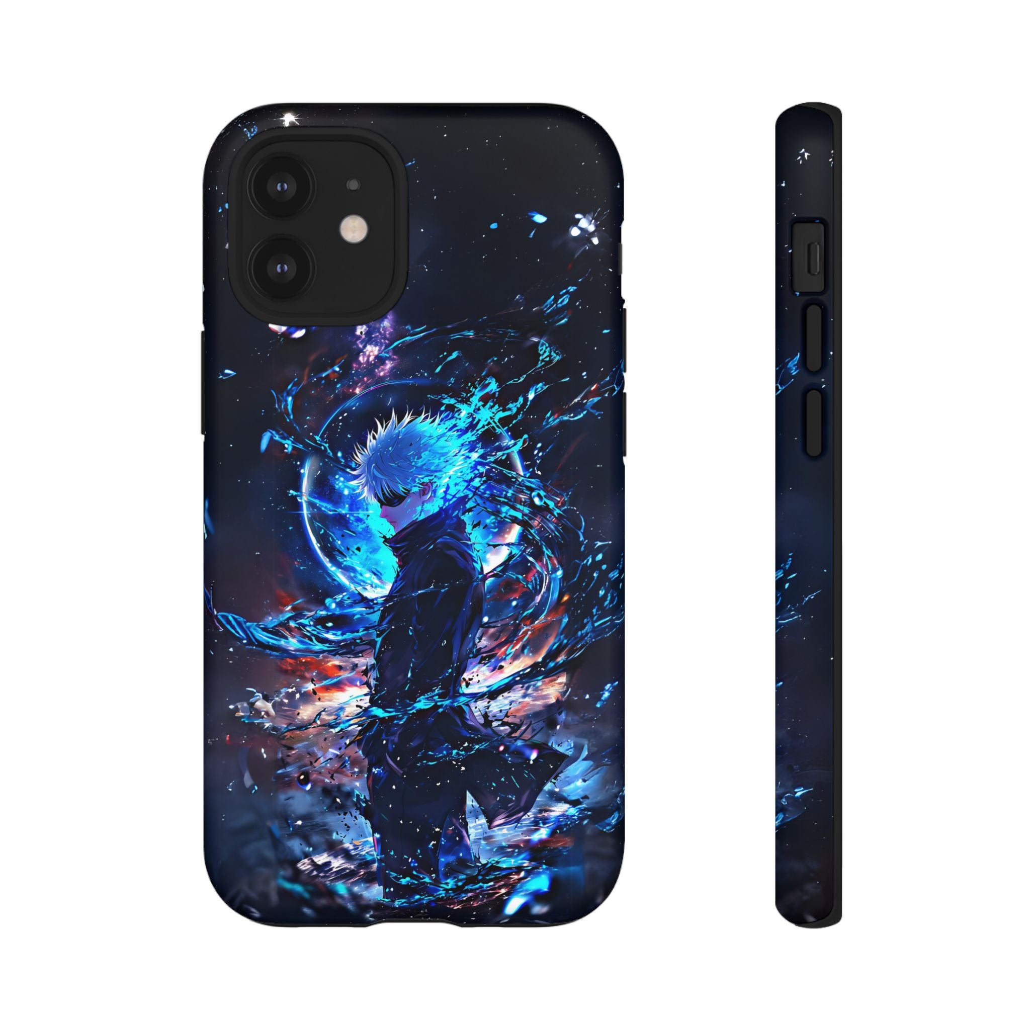 Anime Tough Phone Case – Gojou Satoru Design for iPhone, Samsung, and Google Pixel
