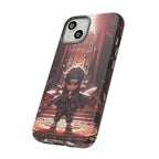 Chibi Itachi Tough Phone Case – Anime Protective Case for iPhone & Samsung, UV Resistant, Durable & Stylish