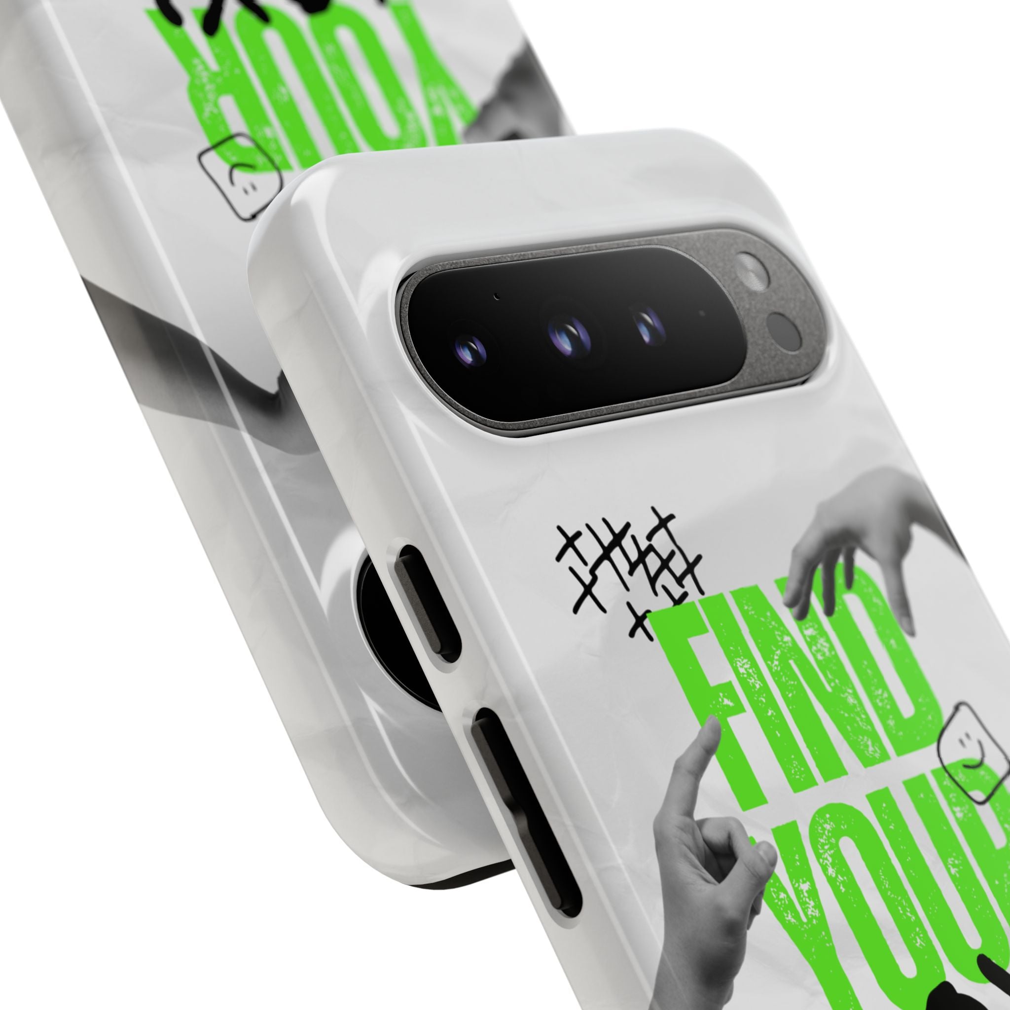 Phone Cases - Find Your Joy Themed Tough Phone Protection for iPhone, Samsung, Google Pixel (Matte/Glossy)