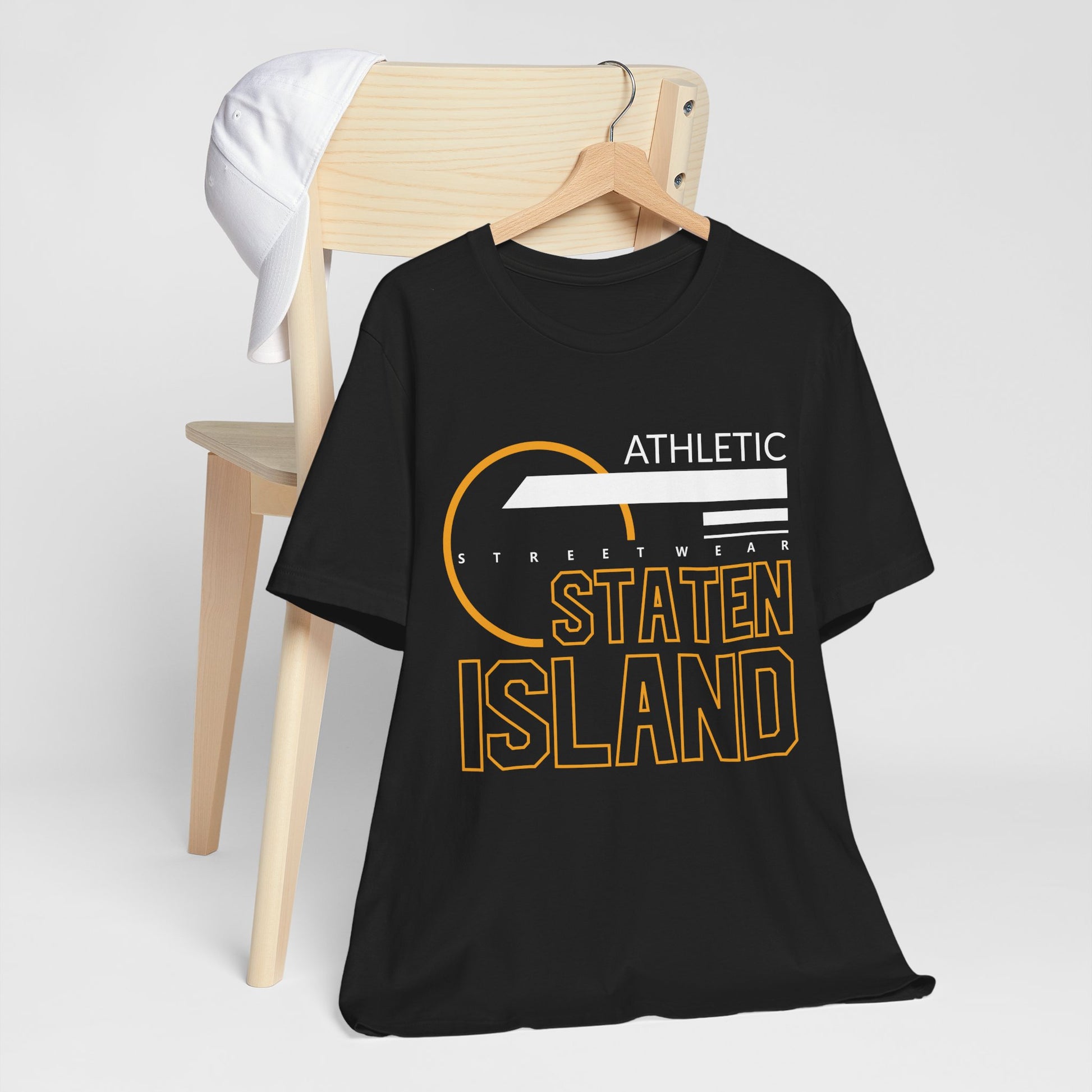 T-Shirt Unisex T Shirt - Athletic Staten Island Tee | Casual Comfort Fit | Affinite