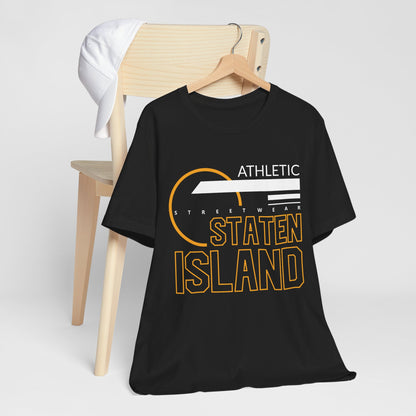 T-Shirt Unisex T Shirt - Athletic Staten Island Tee | Casual Comfort Fit | Affinite