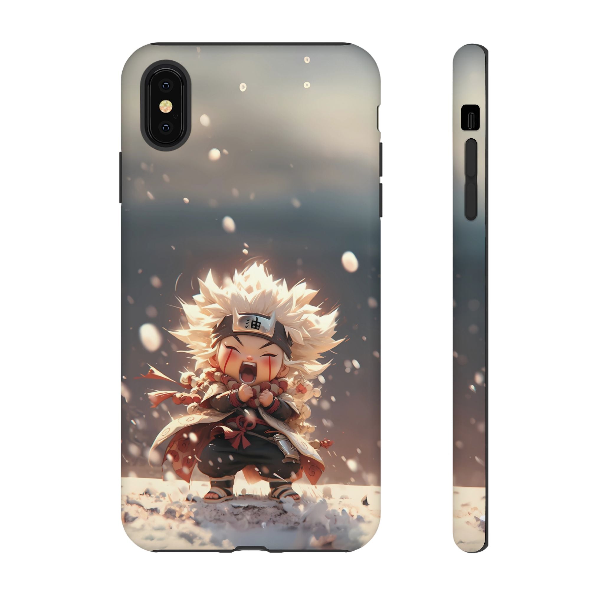 Anime Phone Case – Chibi Jiraiya Tough Protective Case for iPhone & Samsung
