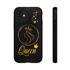 Tough Case Queen Phone Case – Matte & Glossy Crown Design for iPhone, Samsung & Pixel iPhone 12 Mini Matte