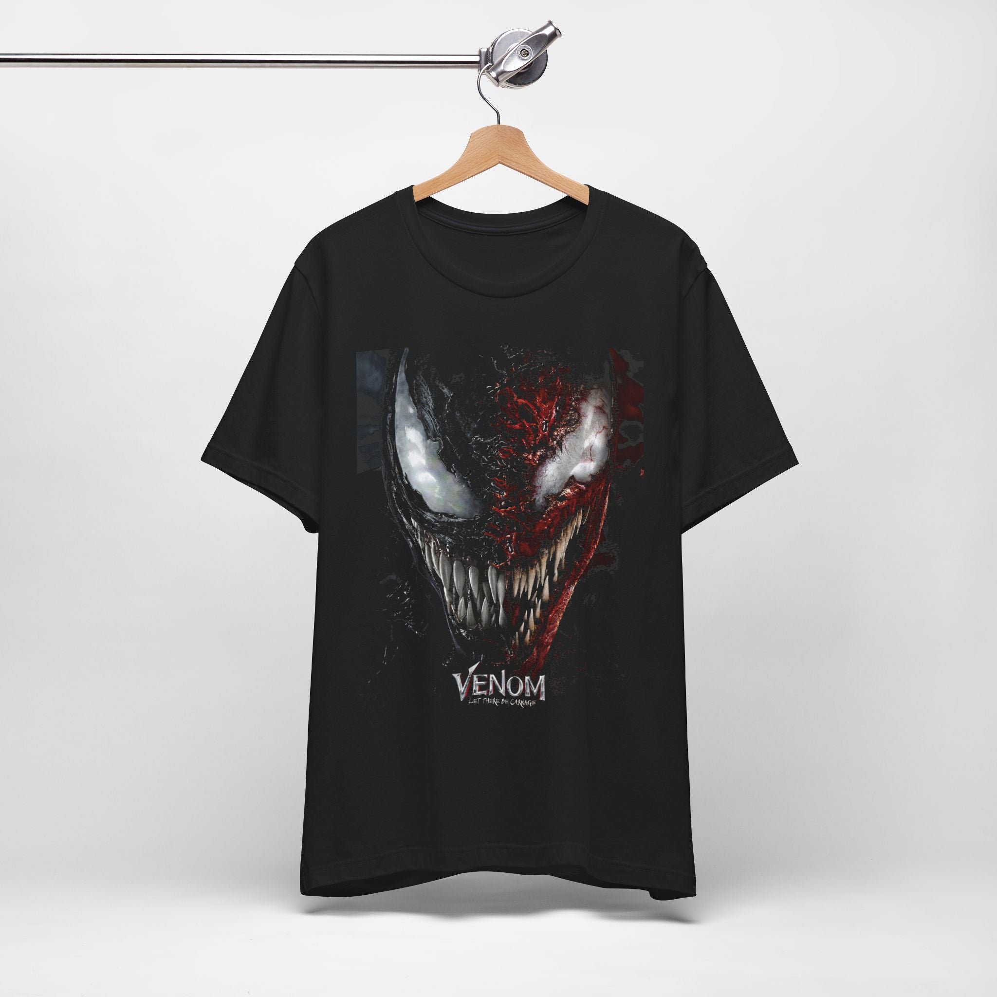 Venom Graphic Unisex Jersey Tee - Perfect for Fans