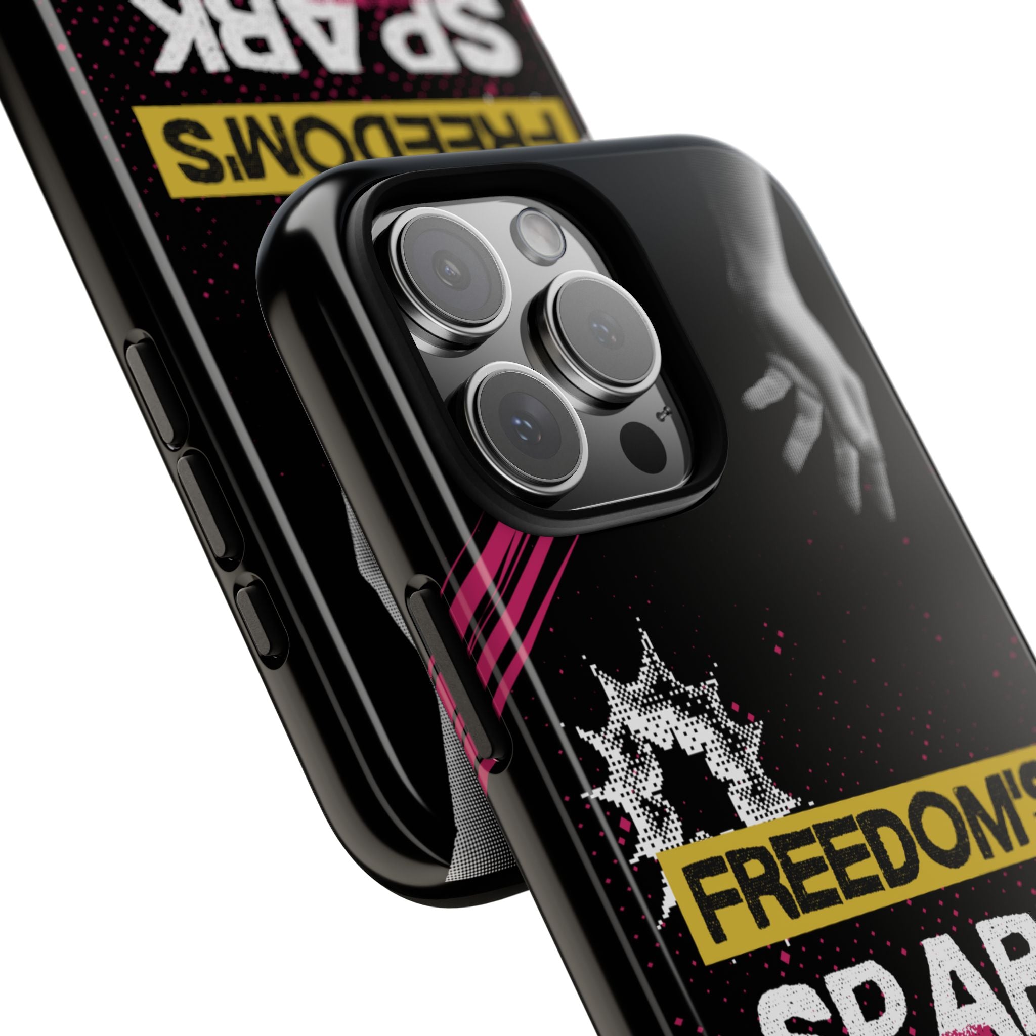 Tough Cases - Freedom's Spark Motivationsl Themed Phone Protection for iPhone, Samsung, and Google Pixel (Matte/Glossy)