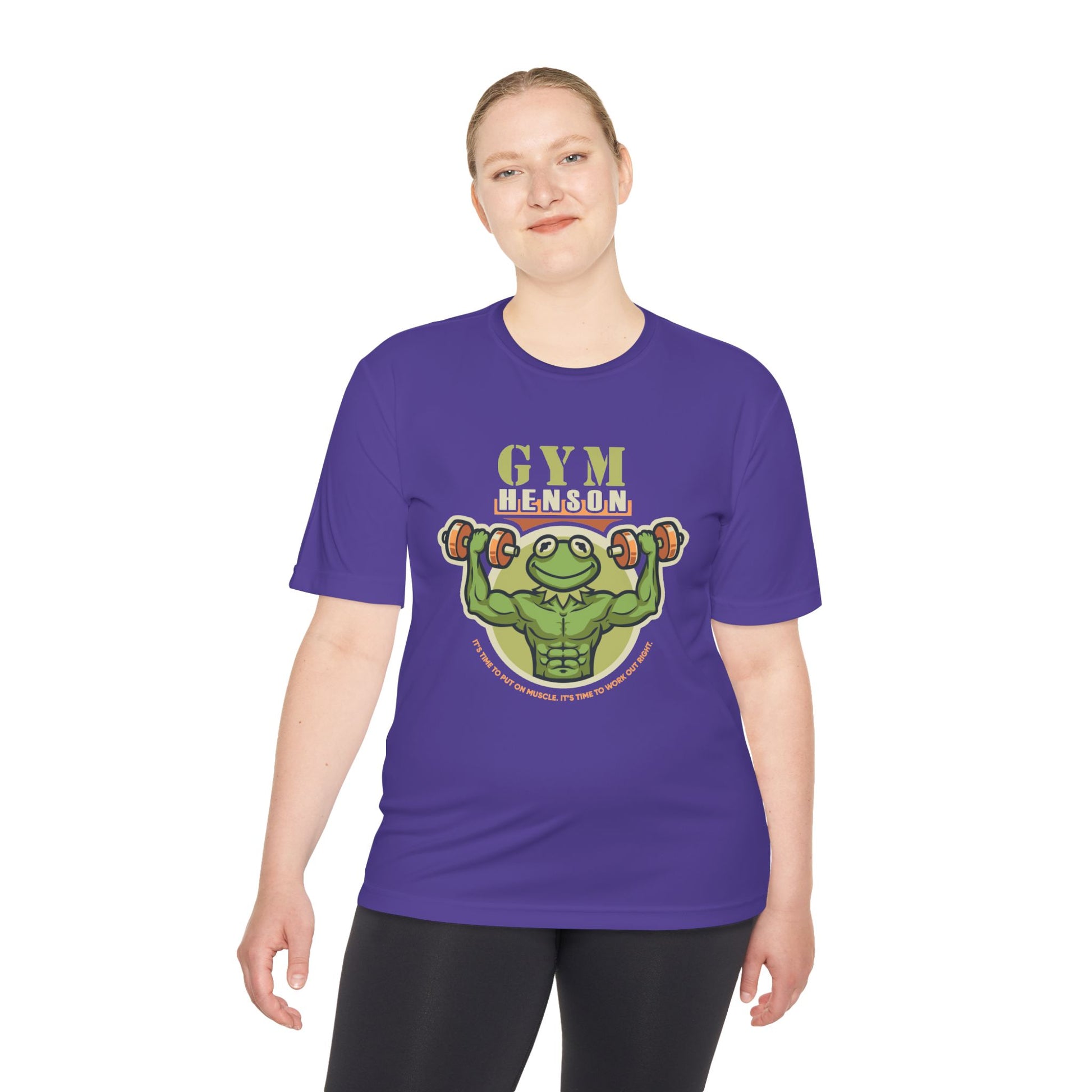 T-Shirt Workout Shirt - Gym Henson Moisture Wicking Tee | Motivational Fitness Apparel