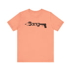 T-Shirt Bang Graphic Unisex Jersey Short Sleeve Tee - Casual Streetwear T-Shirt Sunset