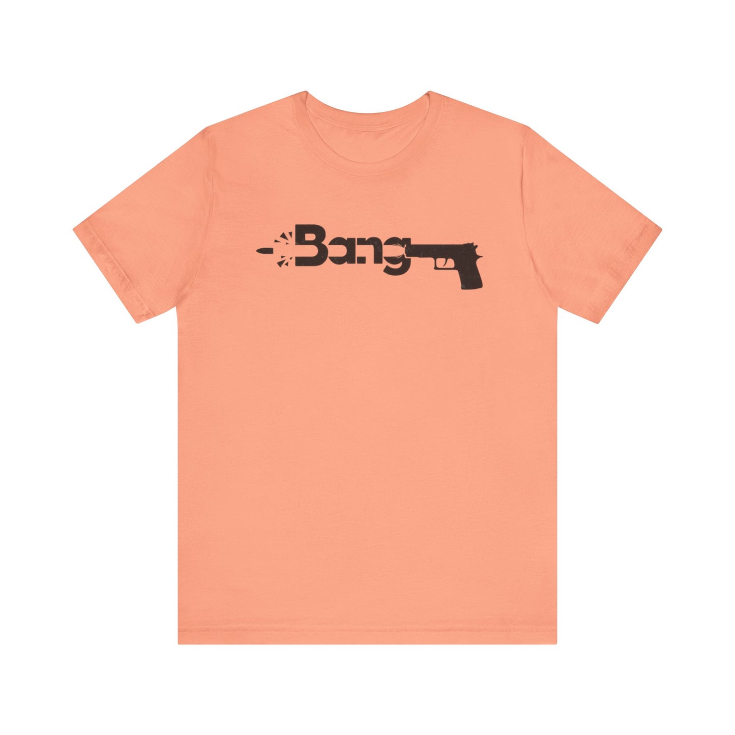 T-Shirt Bang Graphic Unisex Jersey Short Sleeve Tee - Casual Streetwear T-Shirt Sunset