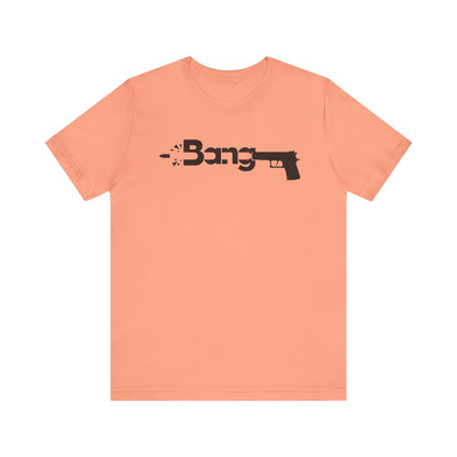 T-Shirt Bang Graphic Unisex Jersey Short Sleeve Tee - Casual Streetwear T-Shirt Sunset