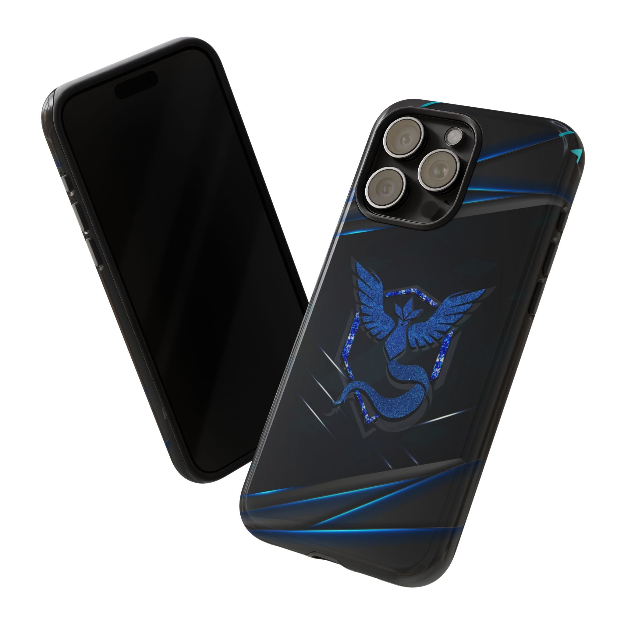 Team Mystic Phone Case - Tough Dual-Layer Protective Case for iPhone, Samsung, Pixel