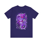 T-Shirt Ghostly Kanto Vibes Unisex Jersey Short Sleeve Tee - Spooky Design Team Navy
