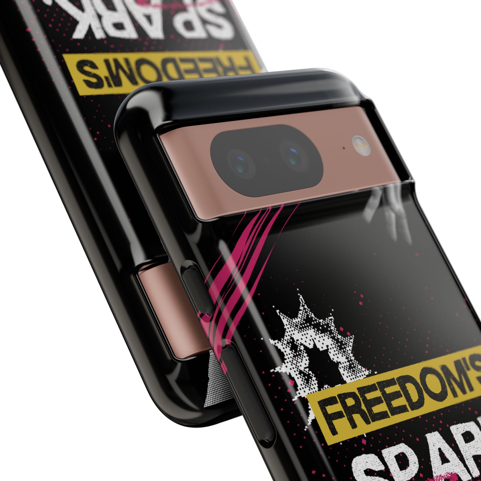 Tough Cases - Freedom's Spark Motivationsl Themed Phone Protection for iPhone, Samsung, and Google Pixel (Matte/Glossy)
