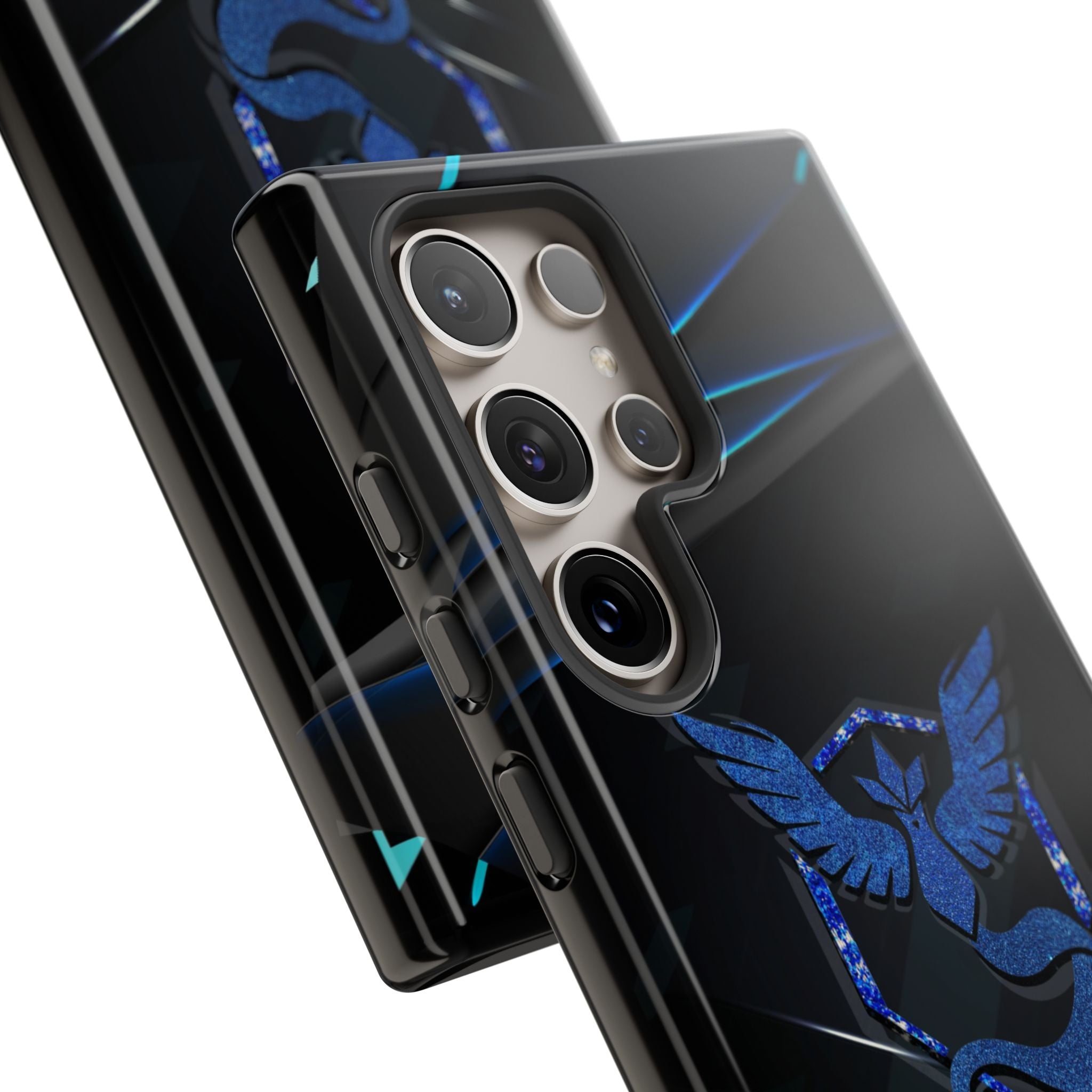 Team Mystic Phone Case - Tough Dual-Layer Protective Case for iPhone, Samsung, Pixel