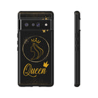 Tough Case Queen Phone Case – Matte & Glossy Crown Design for iPhone, Samsung & Pixel Google Pixel 6 Pro Glossy