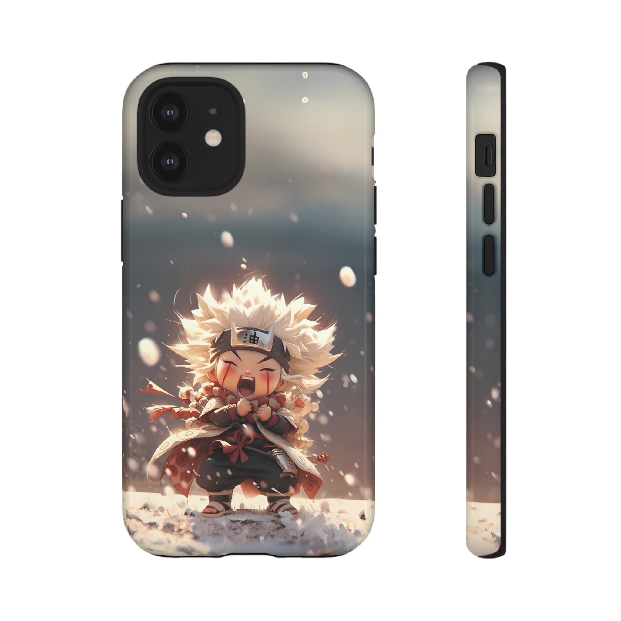 Anime Phone Case – Chibi Jiraiya Tough Protective Case for iPhone & Samsung