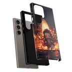 Chibi Nezuko Kamado Tough Phone Case – Anime Protective Case for iPhone & Samsung, UV Resistant, Durable & Stylish