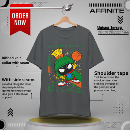 T-Shirt "Basketball Motivational T-Shirt - Rule The Court Player's Tee" Asphalt