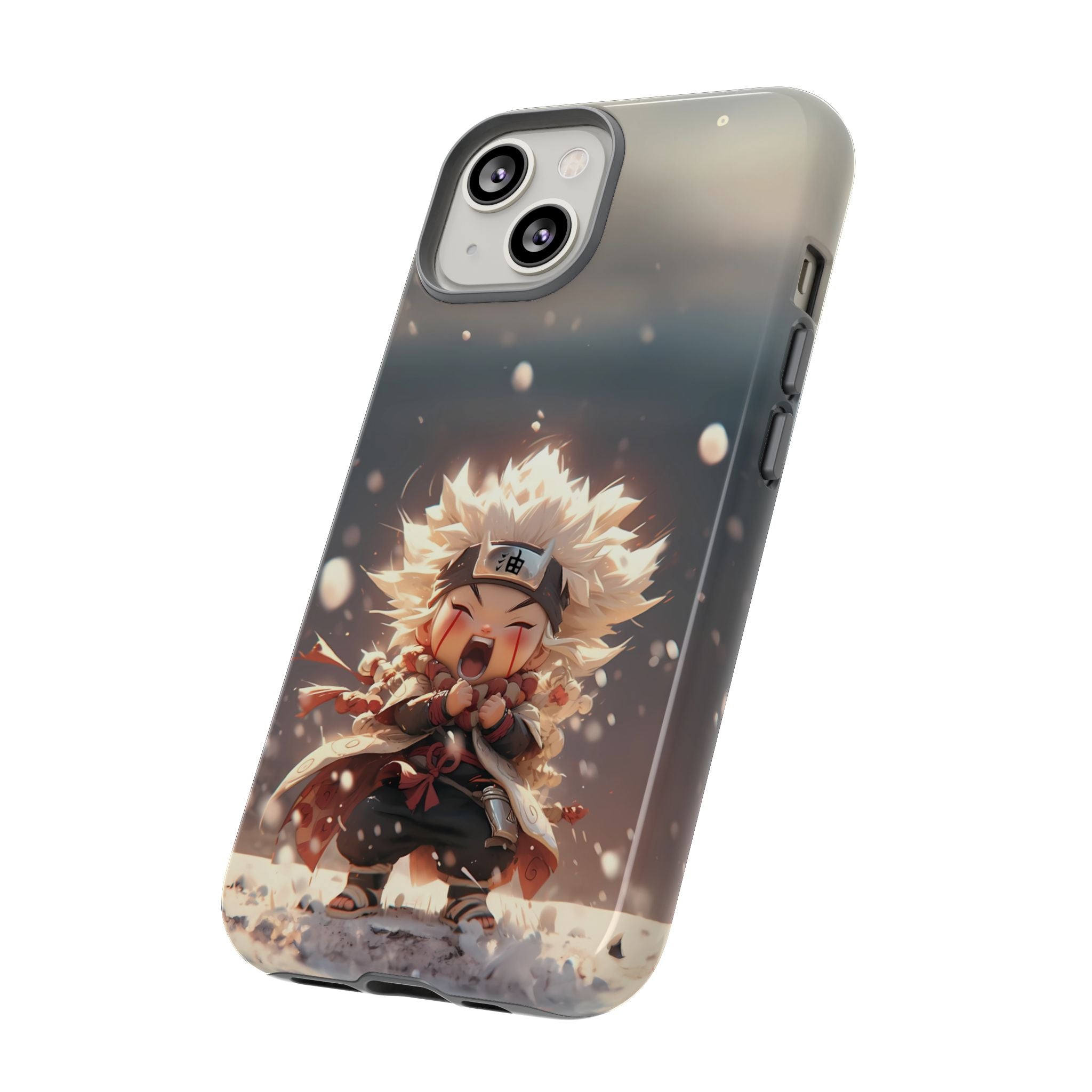 Anime Phone Case – Chibi Jiraiya Tough Protective Case for iPhone & Samsung