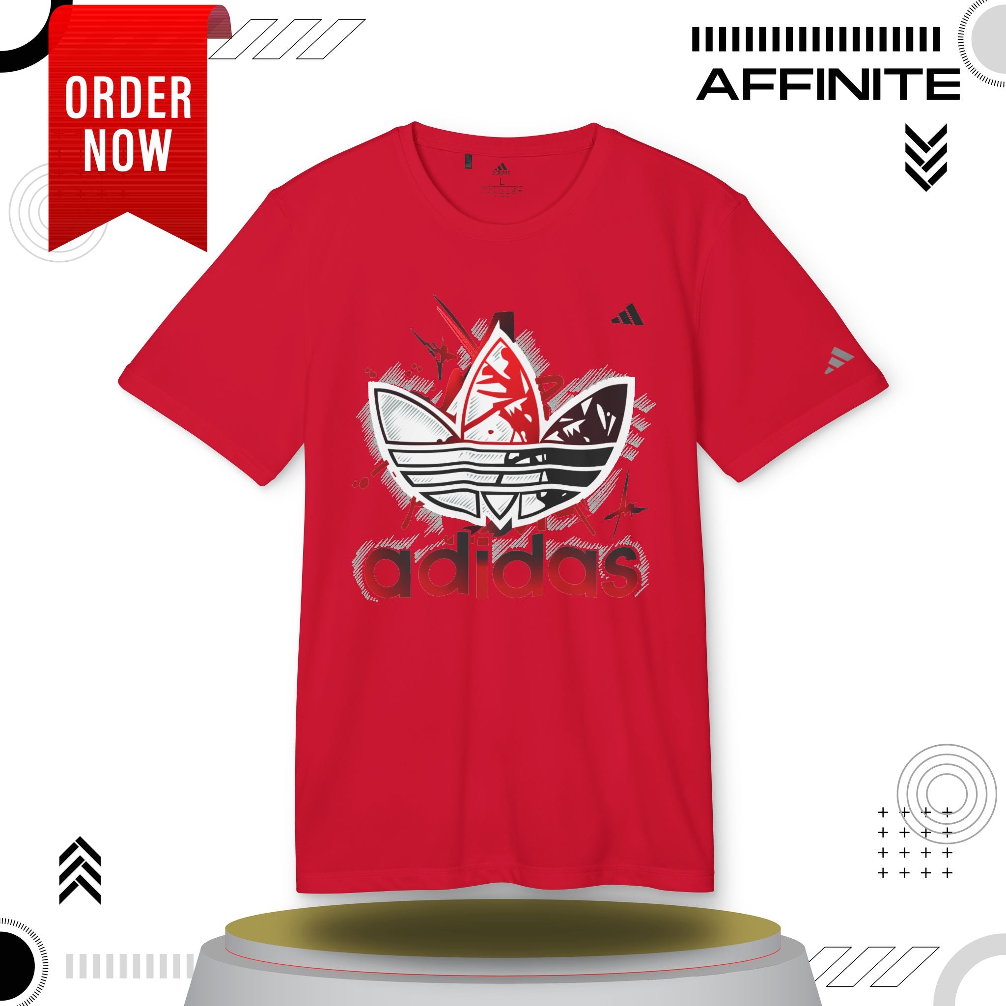 T-Shirt Unleash Your Potential: The Ultimate Guide to adidas Performance T-Shirts for Peak Athletic Performance Power Red