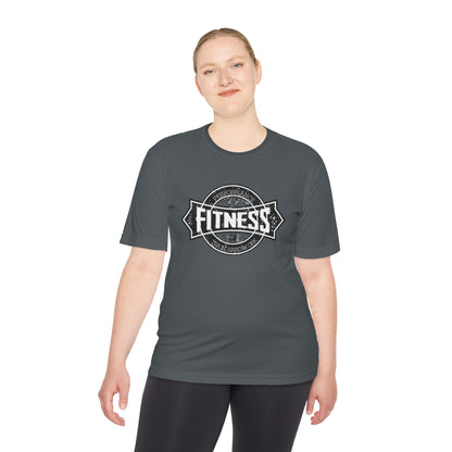 T-Shirt Moisture Wicking Fitness Shirt - Unisex Workout Tee for Gym, Running, Yoga
