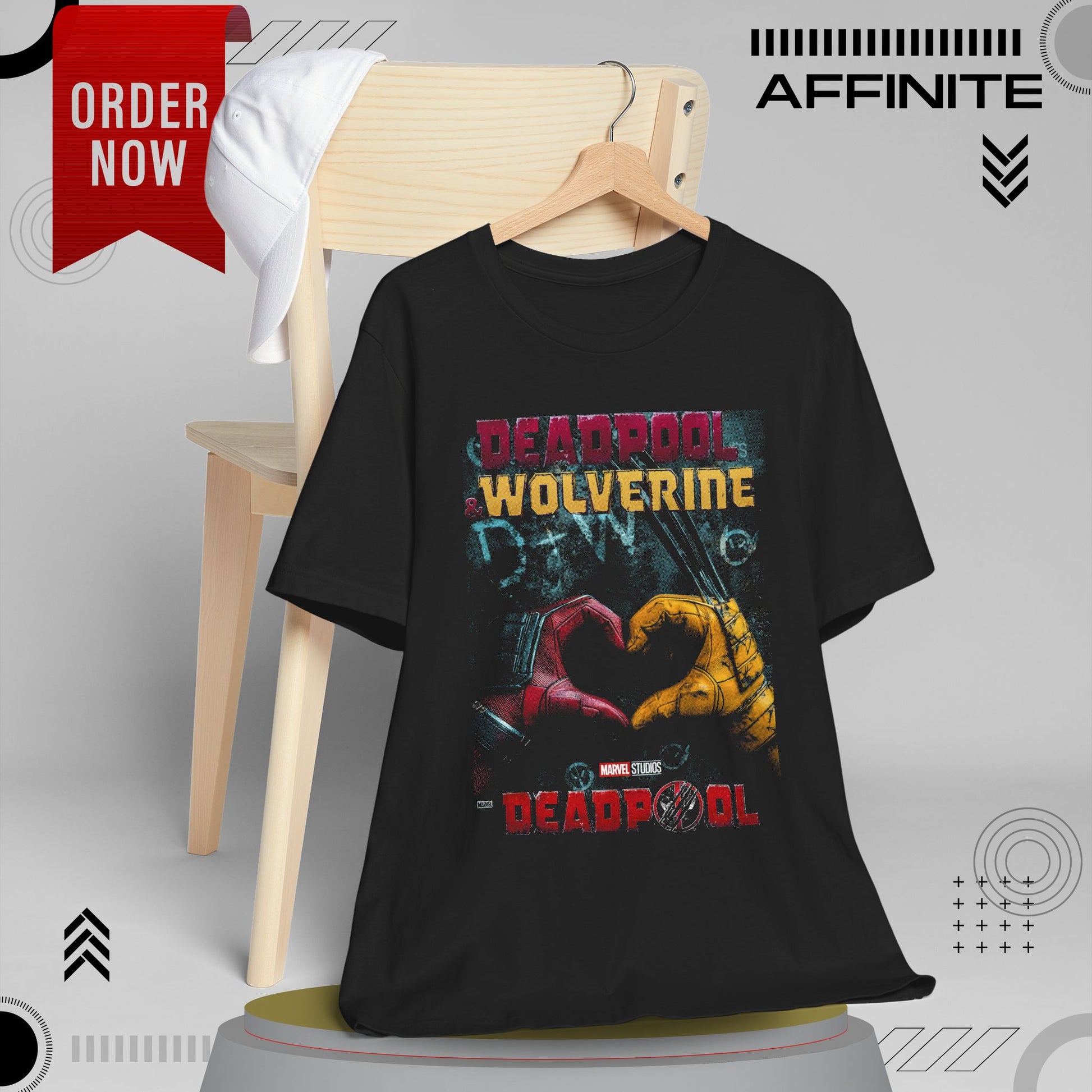 T-Shirt Deadpool Wolverine T-Shirt | Marvel Unisex Graphic Tee | Perfect Gift for Fans