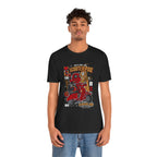 T-Shirt Deadpool Scooter Short Sleeve Tee – Fun, Unisex Graphic T-Shirt for Fans