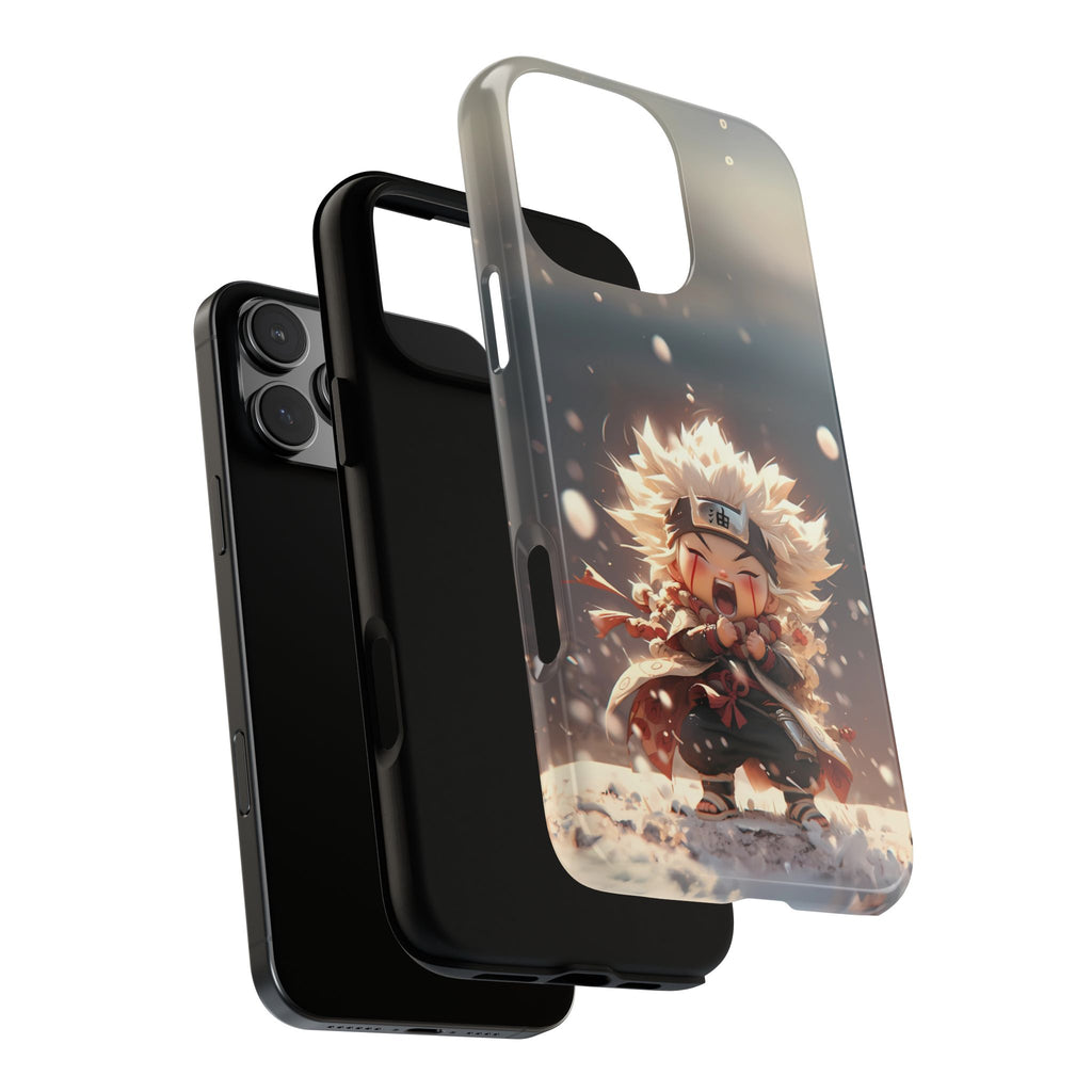 Anime Phone Case – Chibi Jiraiya Tough Protective Case for iPhone & Samsung