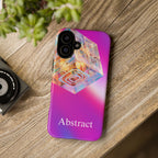 Vibrant 3D Cube Phone Case - Colorful Gradient Art for iPhone, Samsung & Pixel