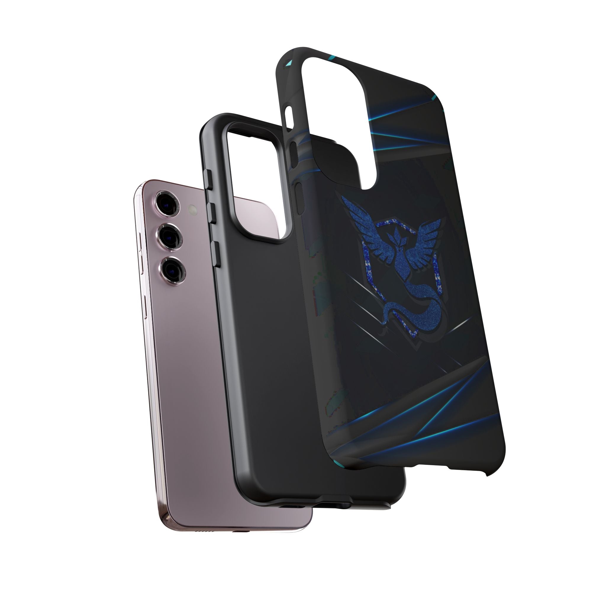 Team Mystic Phone Case - Tough Dual-Layer Protective Case for iPhone, Samsung, Pixel