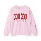 XOXO Sweatshirt - Hugs and Kisses Crewneck | Valentine's Day Gift