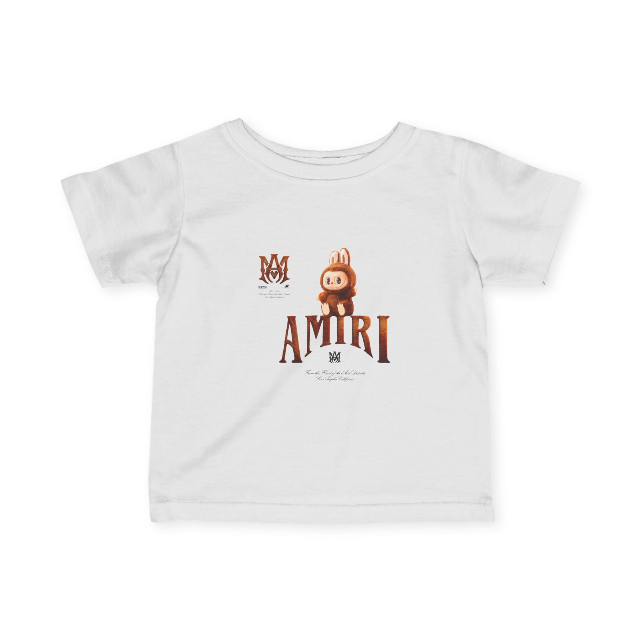 Labubu T-Shirt - Cute Amiri Bunny Kawaii Graphic Infant Tee