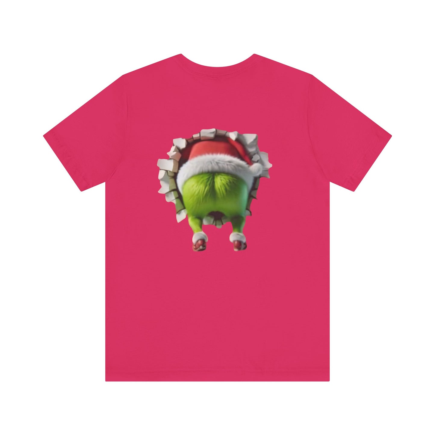 T-Shirt The Grinch Unisex Jersey Short Sleeve Tee | Soft Cotton Christmas T-Shirt