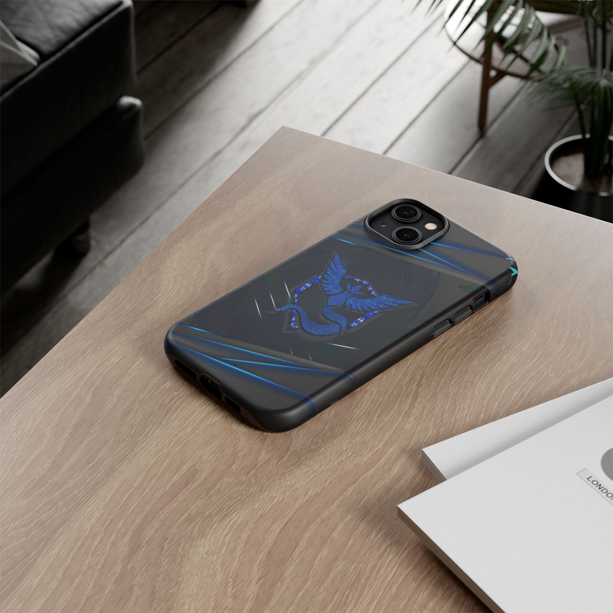 Team Mystic Phone Case - Tough Dual-Layer Protective Case for iPhone, Samsung, Pixel