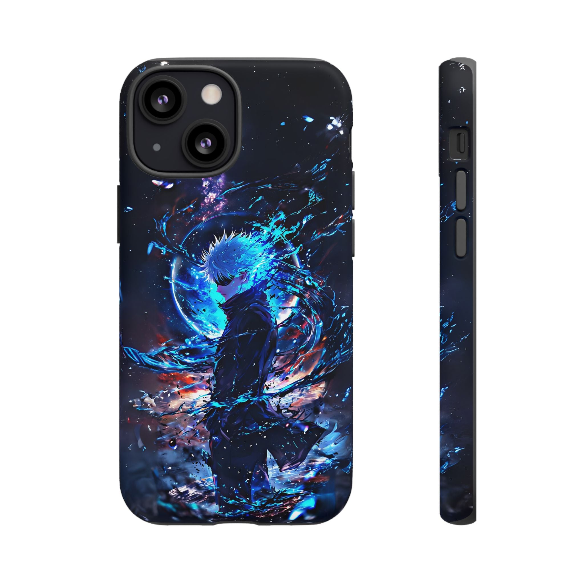 Anime Tough Phone Case – Gojou Satoru Design for iPhone, Samsung, and Google Pixel