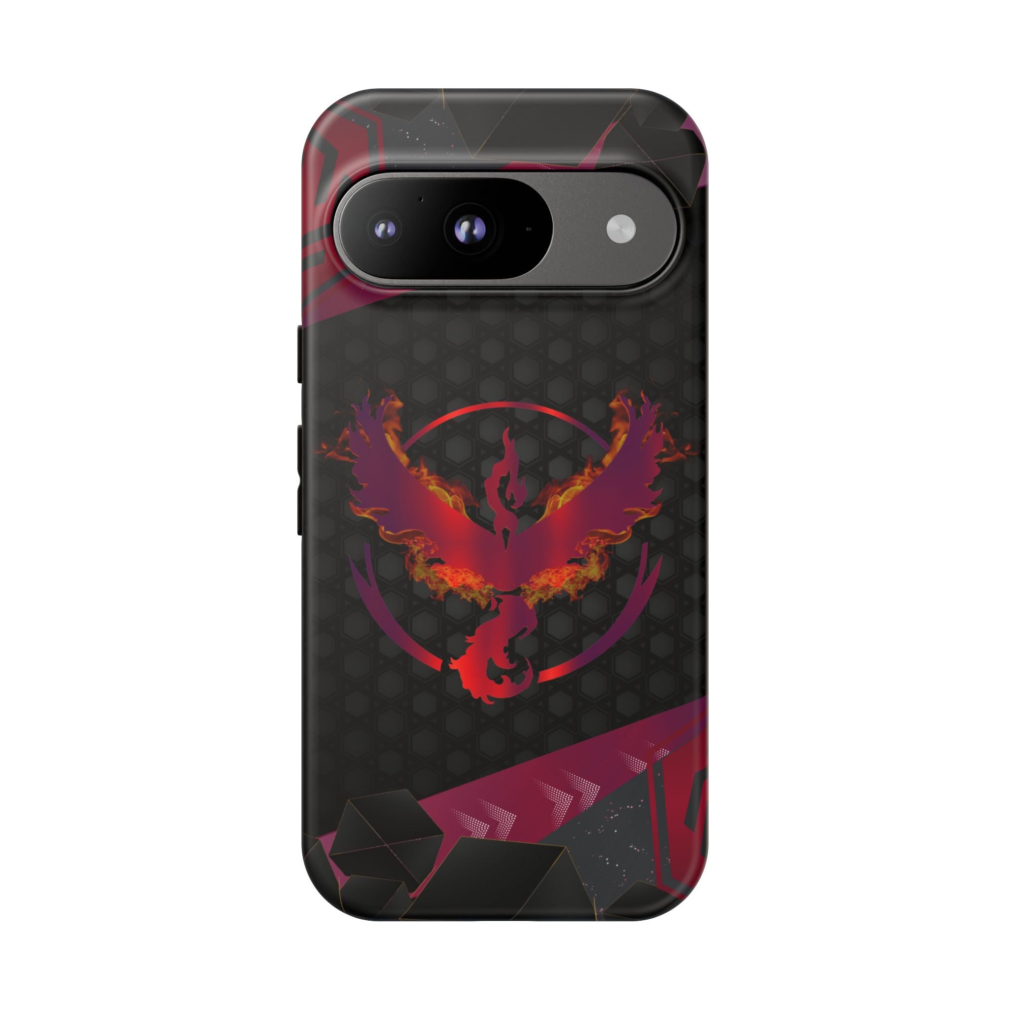 Pokémon Phone Case – Team Valor Tough & Rugged Dual-Layer Protection for iPhone, Samsung, Pixel | Wireless Charging Ready