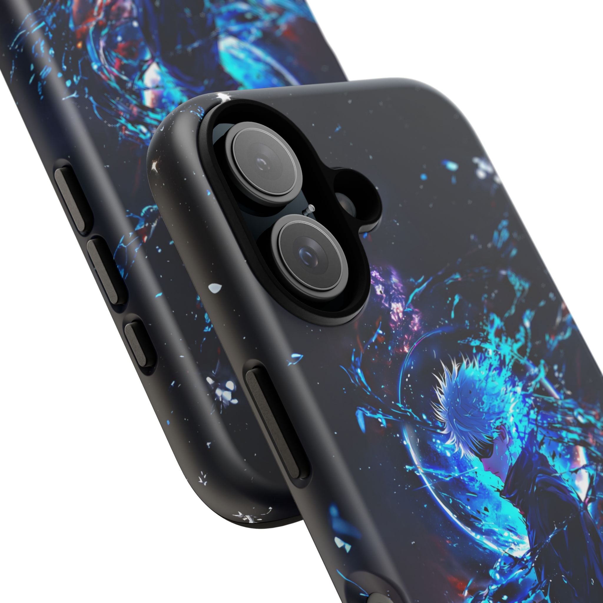 Anime Tough Phone Case – Gojou Satoru Design for iPhone, Samsung, and Google Pixel