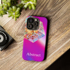 Vibrant 3D Cube Phone Case - Colorful Gradient Art for iPhone, Samsung & Pixel