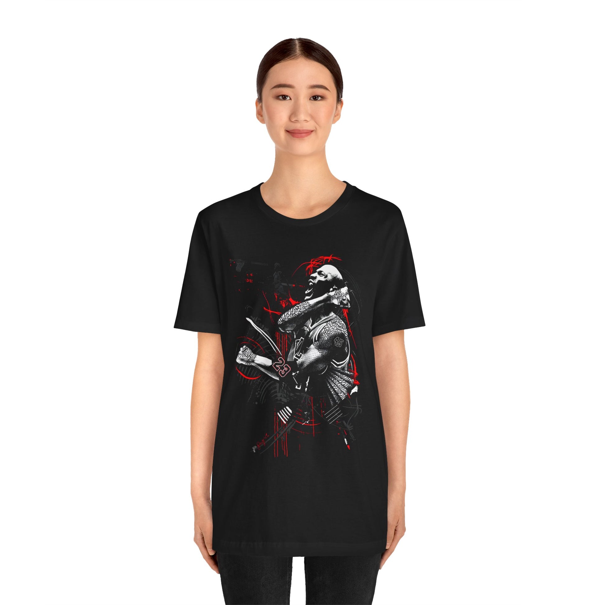 T-Shirt Dark Warrior Graphic Tee | Cool Casual Streetwear