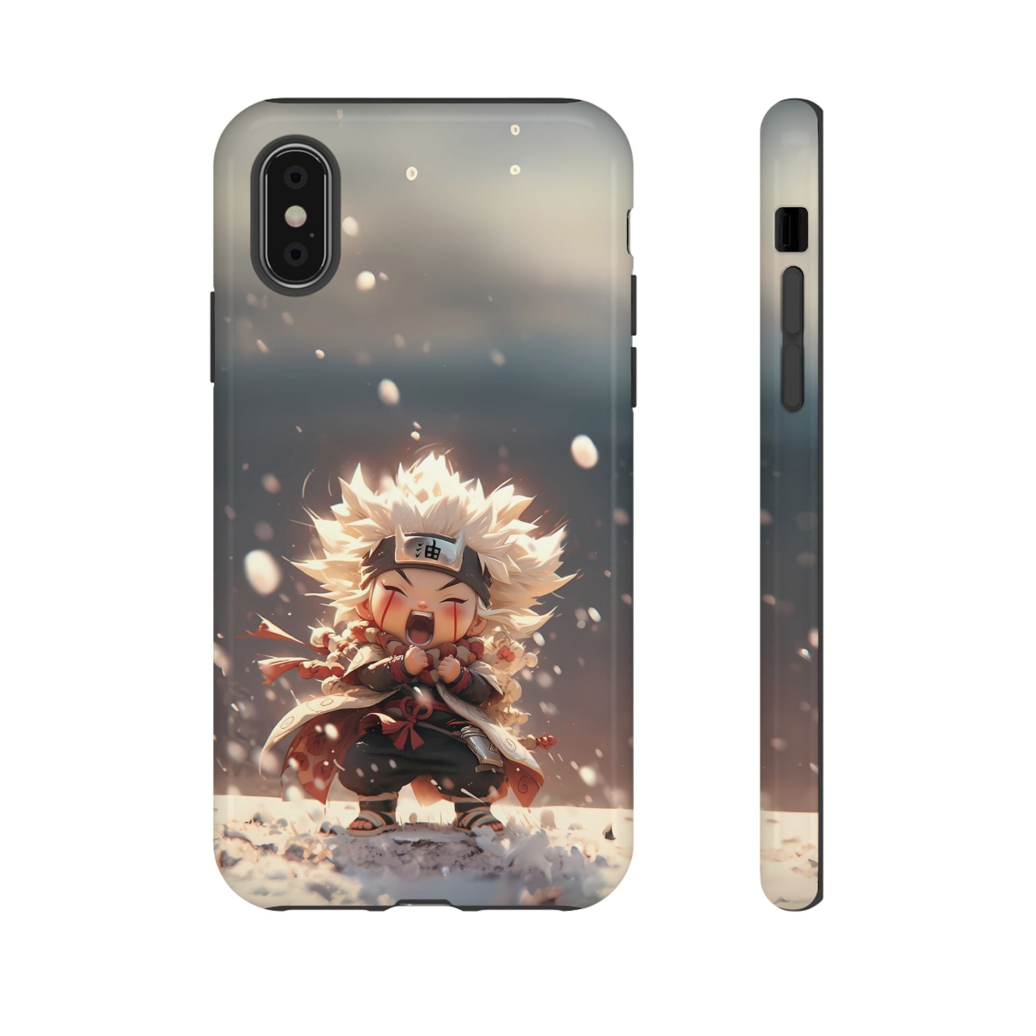 Anime Phone Case – Chibi Jiraiya Tough Protective Case for iPhone & Samsung