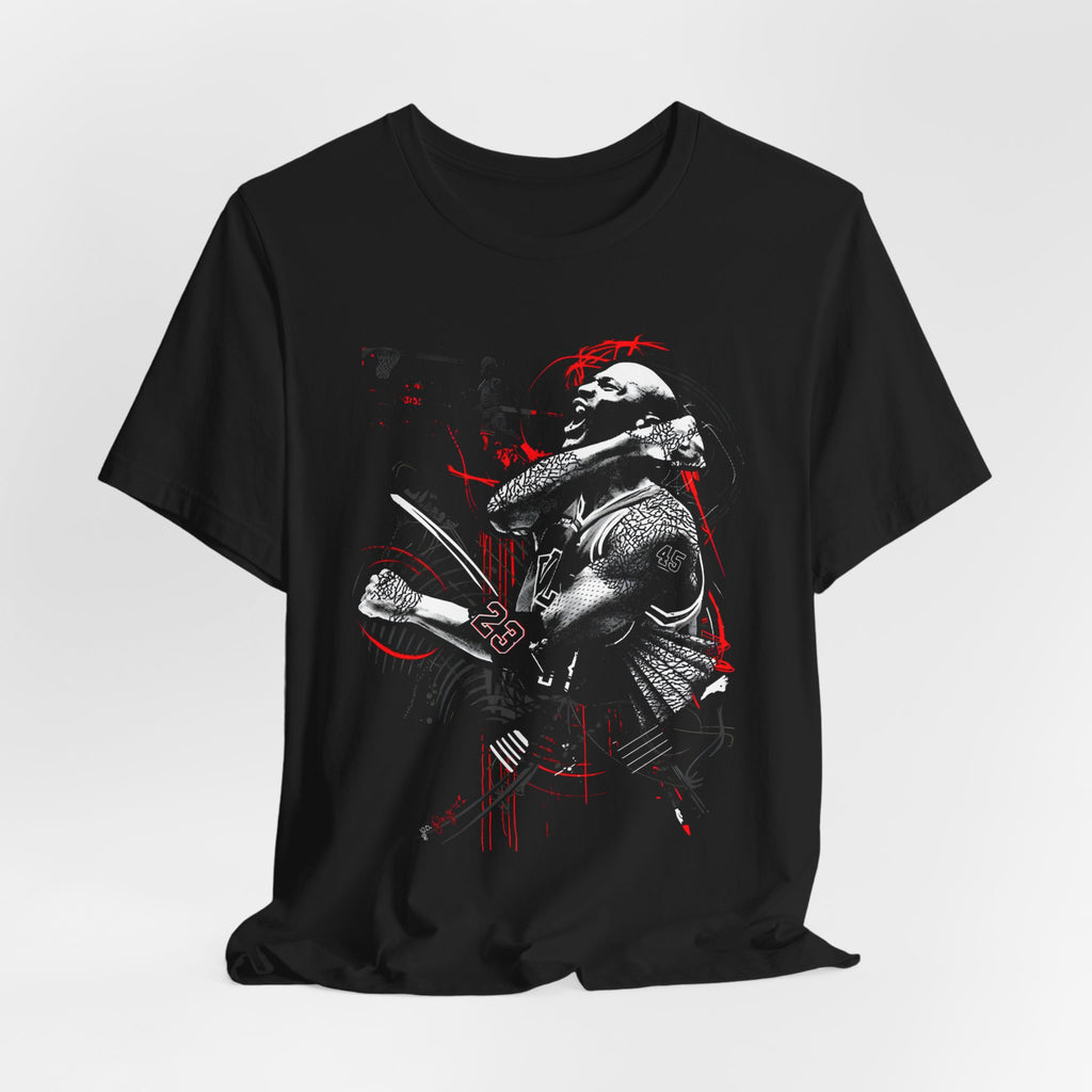 Michael Jordan Graphic Tee – Bold Basketball Player T-Shirt for Streetwear Fans | Unisex Cotton Crew Neck