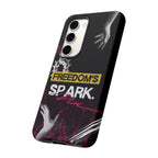 Tough Cases - Freedom's Spark Motivationsl Themed Phone Protection for iPhone, Samsung, and Google Pixel (Matte/Glossy)