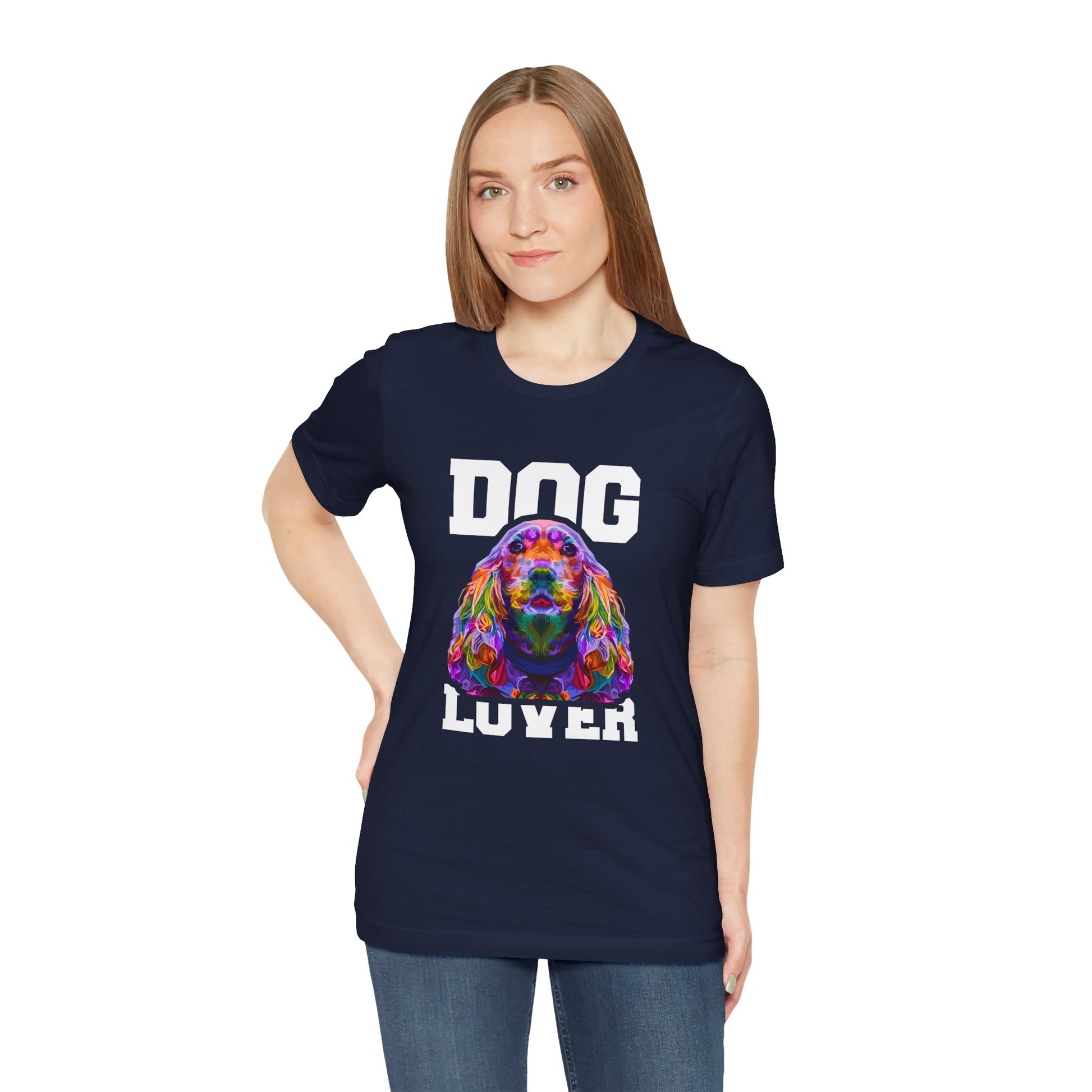 T-Shirt Dog Lover Graphic Tee | Unisex Short Sleeve T-Shirt for Dog Enthusiasts
