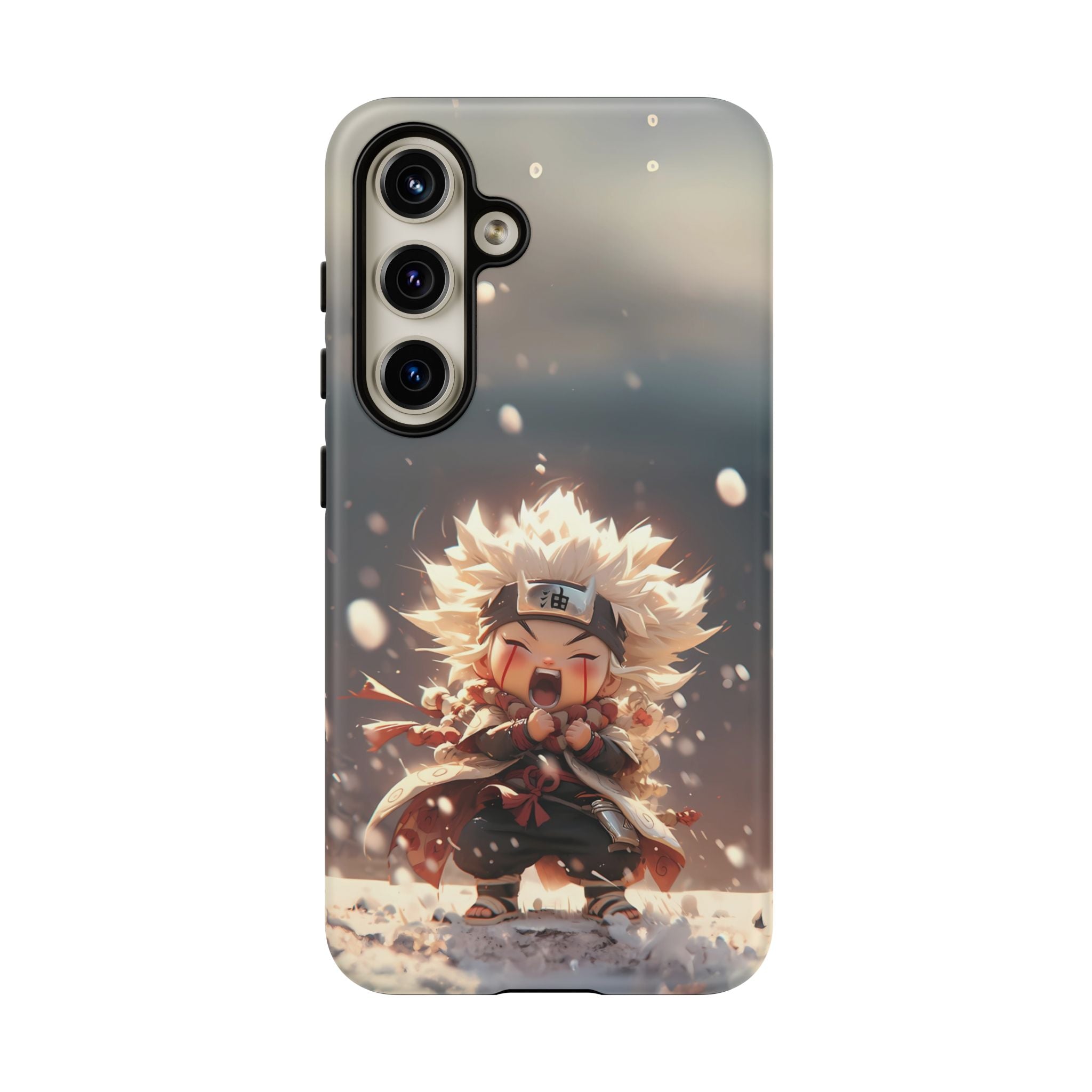 Anime Phone Case – Chibi Jiraiya Tough Protective Case for iPhone & Samsung