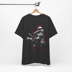 T-Shirt Dark Warrior Graphic Tee | Cool Casual Streetwear Dark Grey Heather