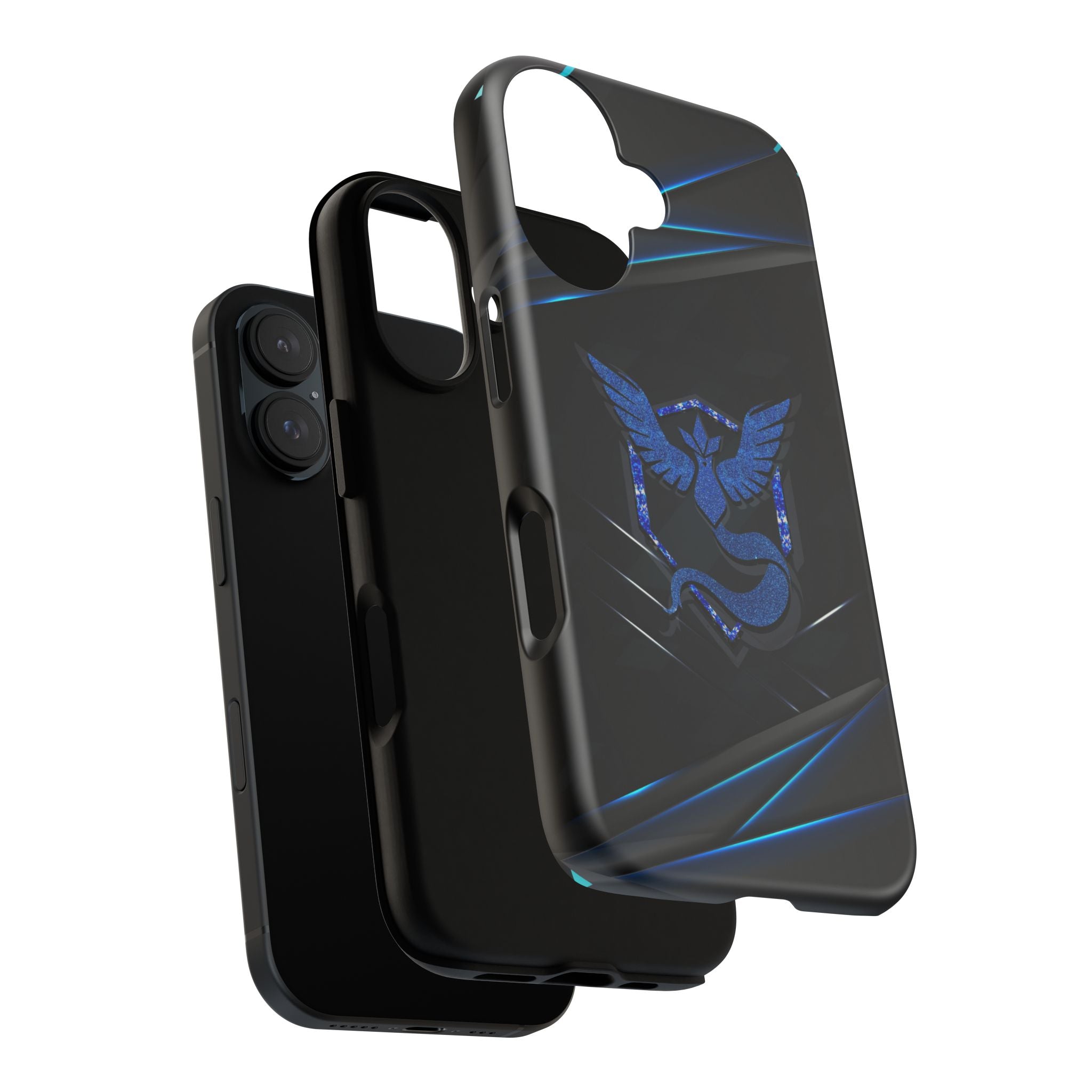 Team Mystic Phone Case - Tough Dual-Layer Protective Case for iPhone, Samsung, Pixel