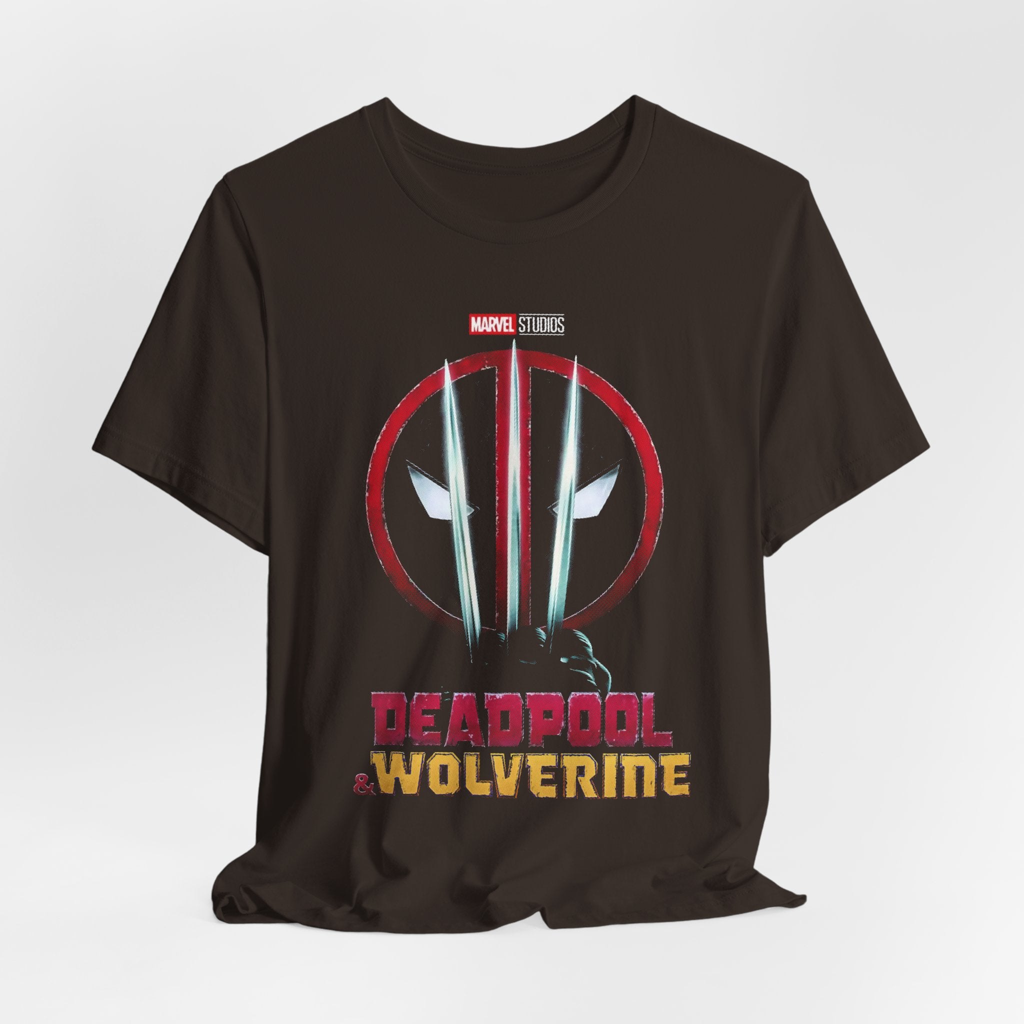 Deadpool and Wolverine T-Shirt – Marvel Graphic Tee for Comic Fans | Unisex Cotton Jersey