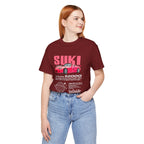 T-Shirt Unisex Graphic Tee - Suki's Pink Honda S2000 Design, Fast Car Anime T-Shirt, Retro Japanese by Bella+Canvas