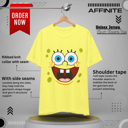 T-Shirt Cartoon Clothing - Spongebob Graphic Tee (Patrick & Mr. Krab)