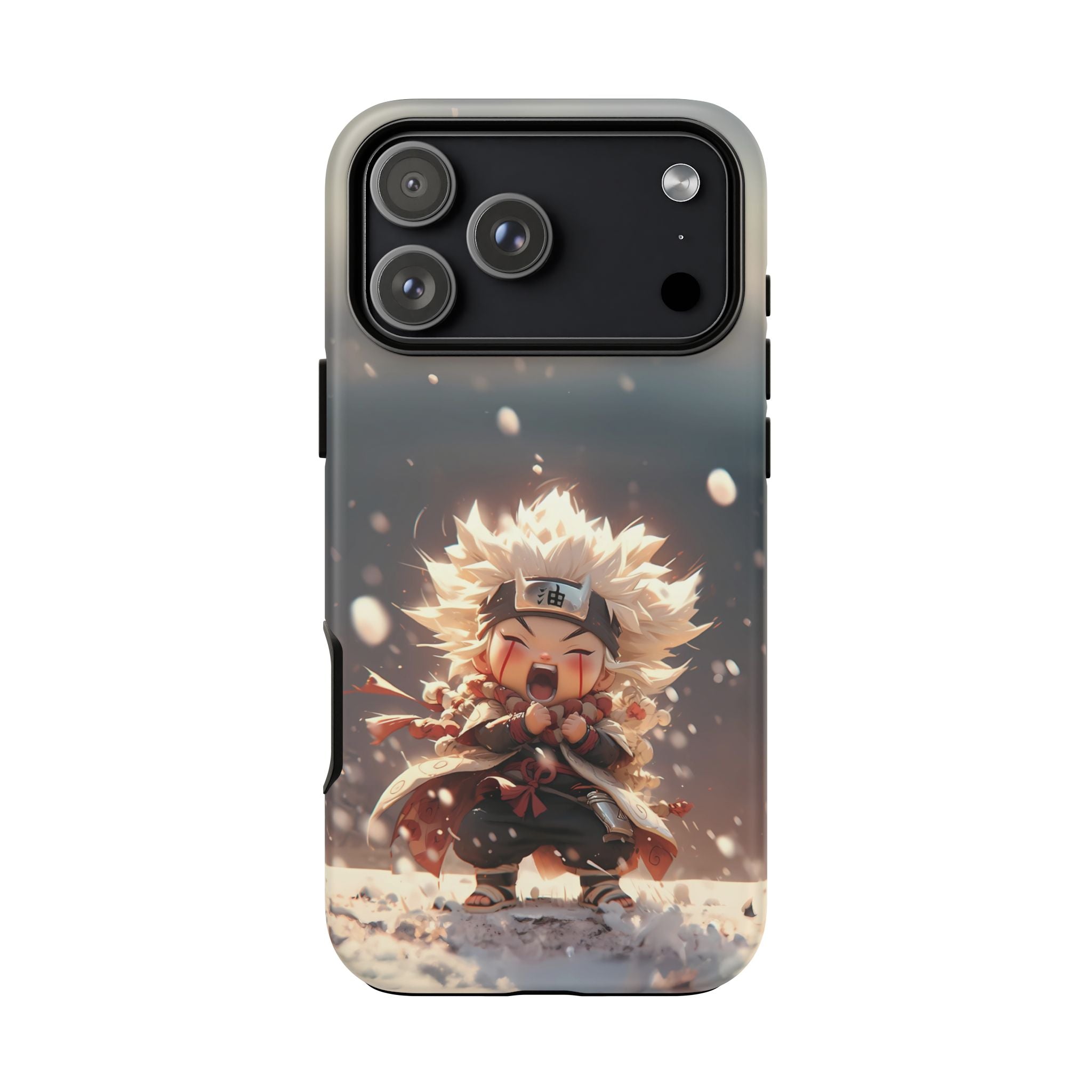 Anime Phone Case – Chibi Jiraiya Tough Protective Case for iPhone & Samsung
